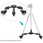 NEEWER NW-600 Tripod Slider with 3" Wheels