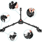NEEWER NW-600 Tripod Slider with 3" Wheels