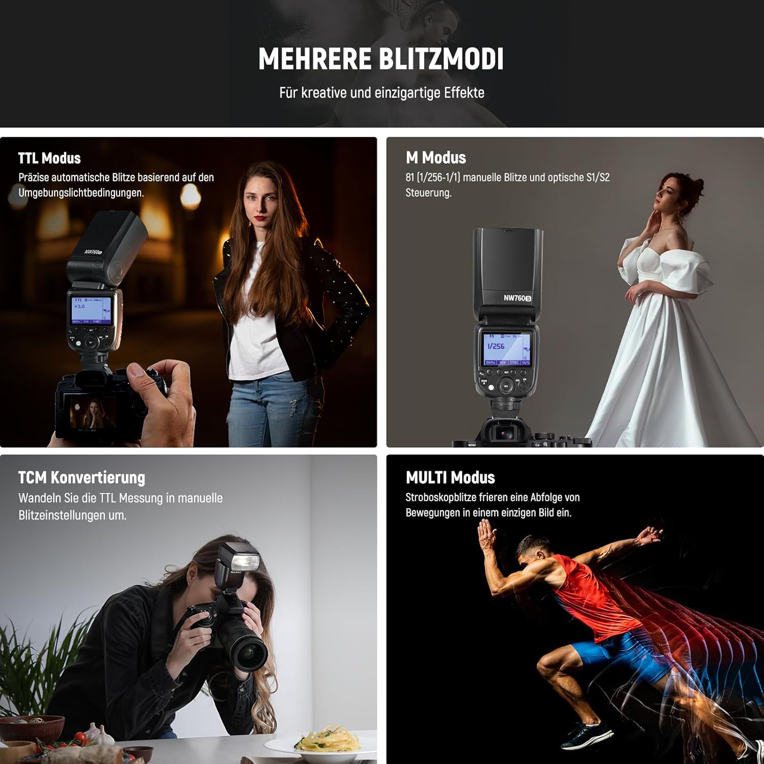 NEEWER NW760-S TTL Flash Speedlite - Sony