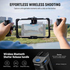 NEEWER PA-009E Universal Phone Video Rig with Bluetooth and Handles