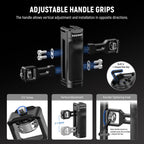 NEEWER PA-009E Universal Phone Video Rig with Bluetooth and Handles