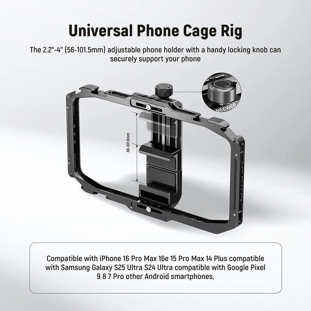 NEEWER PA-039 Universal Phone Cage
