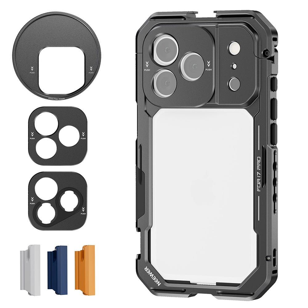 NEEWER PA-143 iPhone 17 Pro Phone Cage - Black