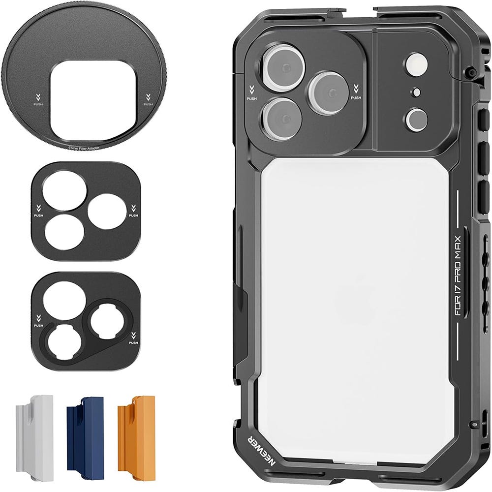 NEEWER PA-144 iPhone 17 Pro Max Phone Cage - Black