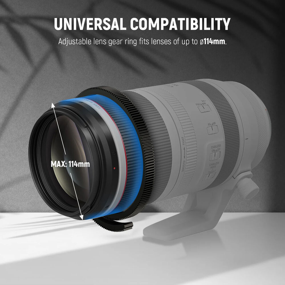 NEEWER PG001 Mini Follow Focus with A/B stops & 15mm Rod Clamp