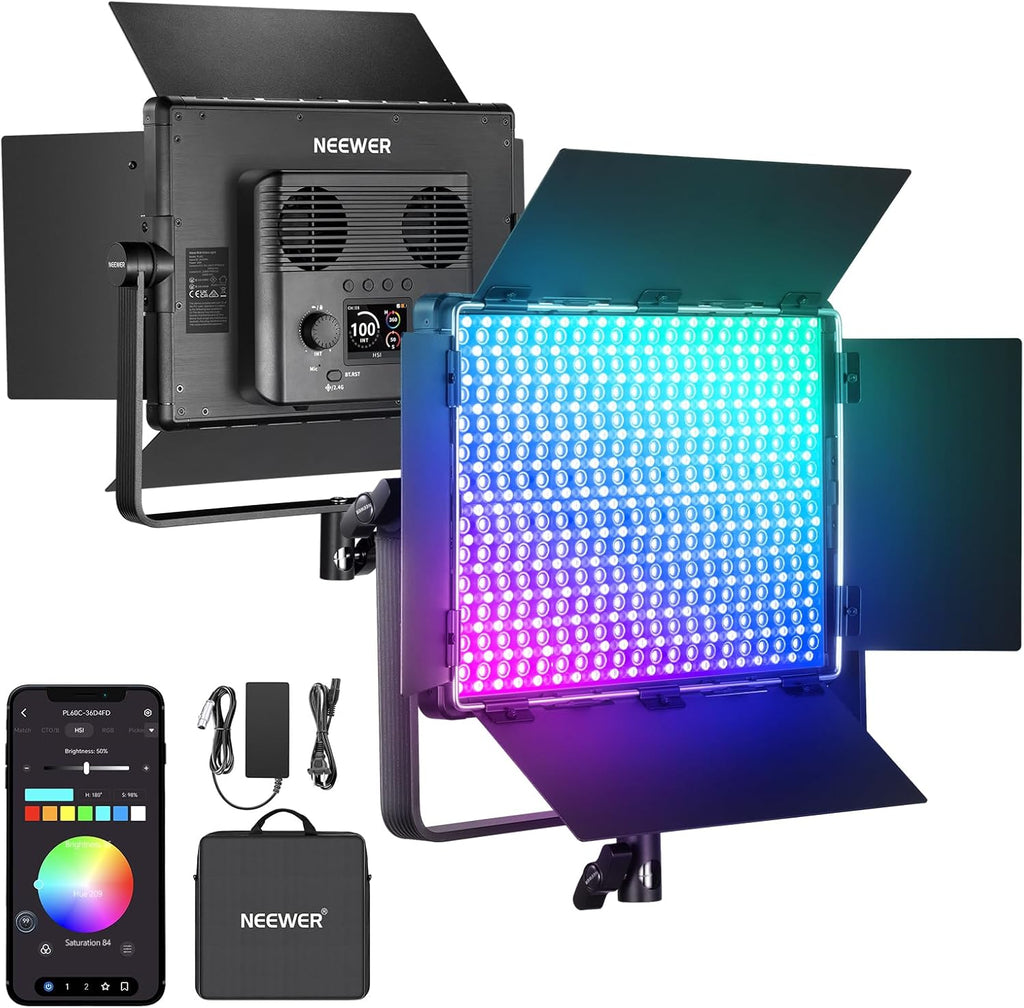 NEEWER PL60C RGB Video Light  