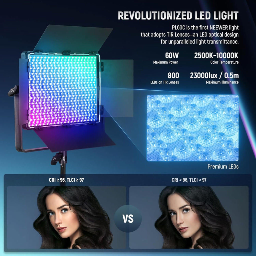 NEEWER PL60C RGB Video Light