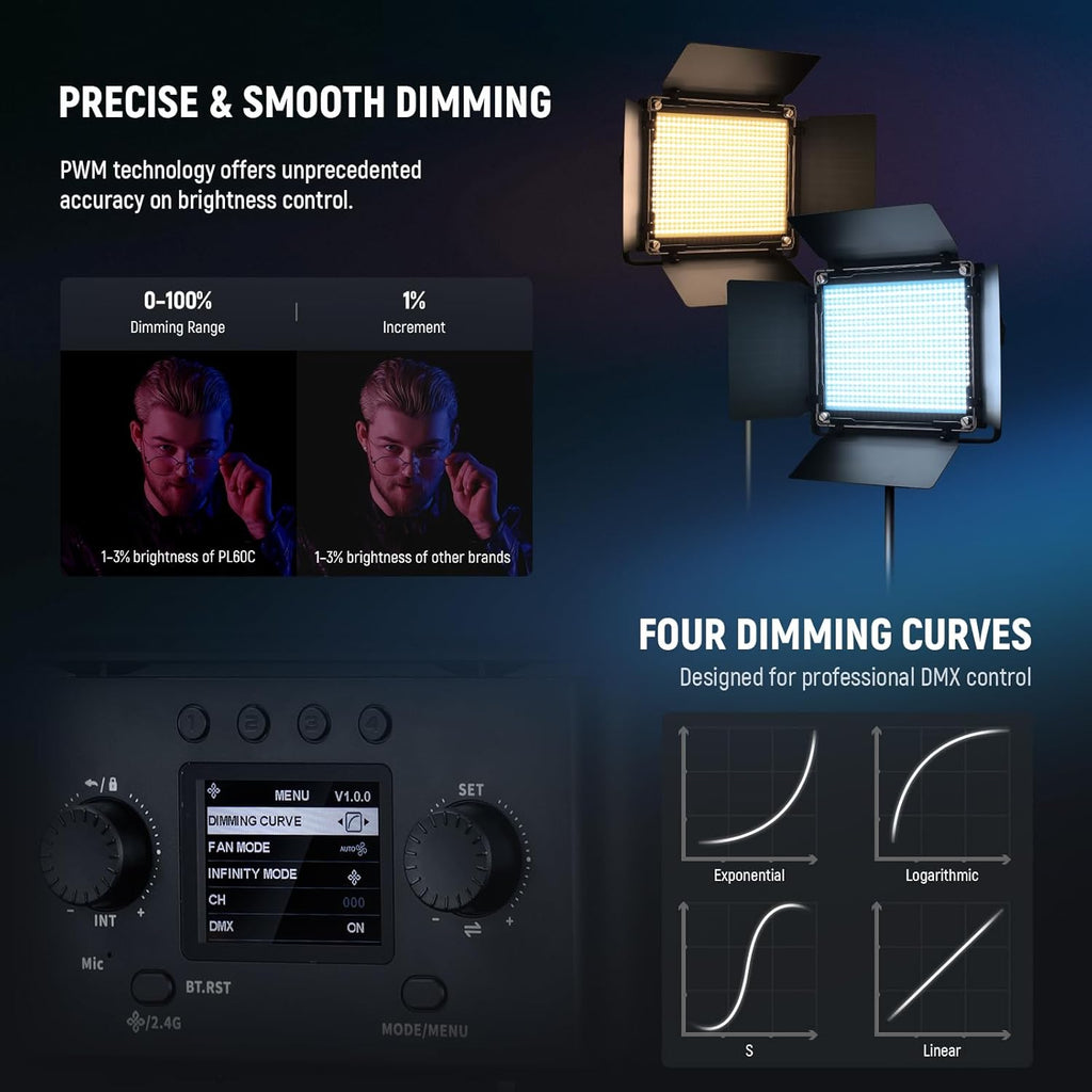NEEWER PL60C RGB Video Light