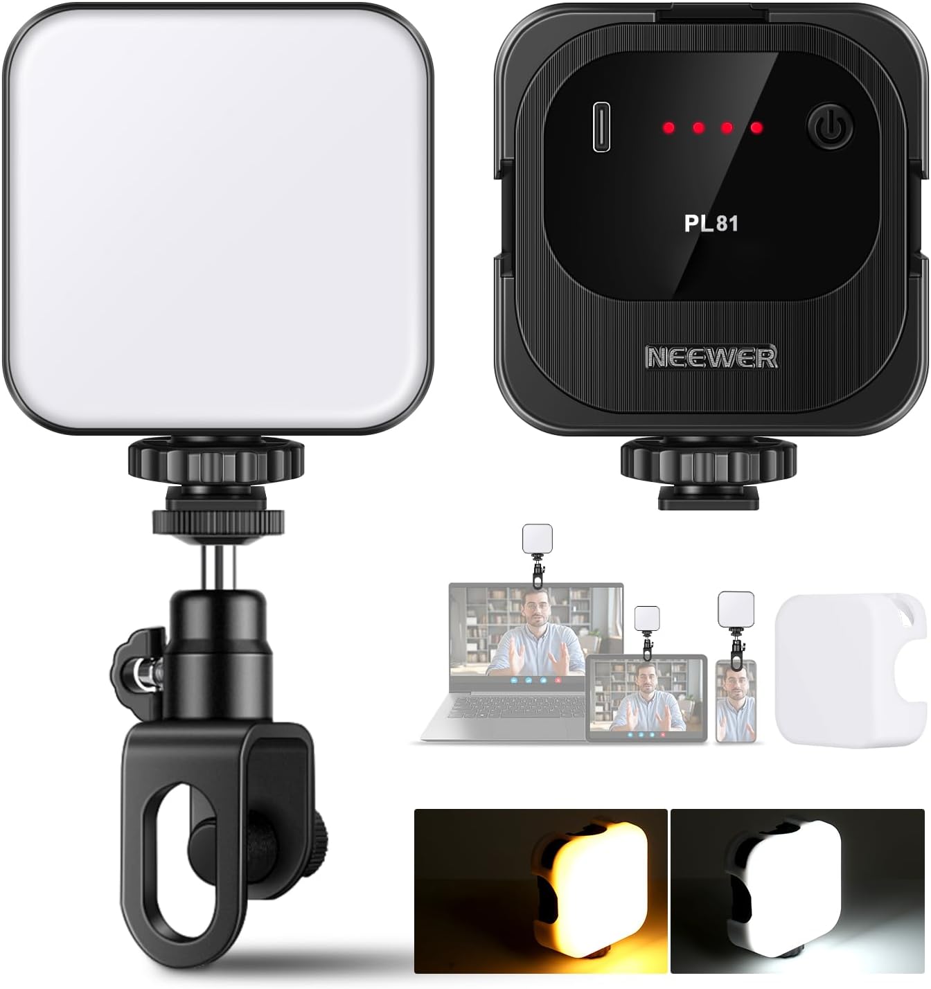 NEEWER PL81 Video Conference Lighting 