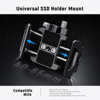 NEEWER Portable SSD Clamp Holder for Phone Cage