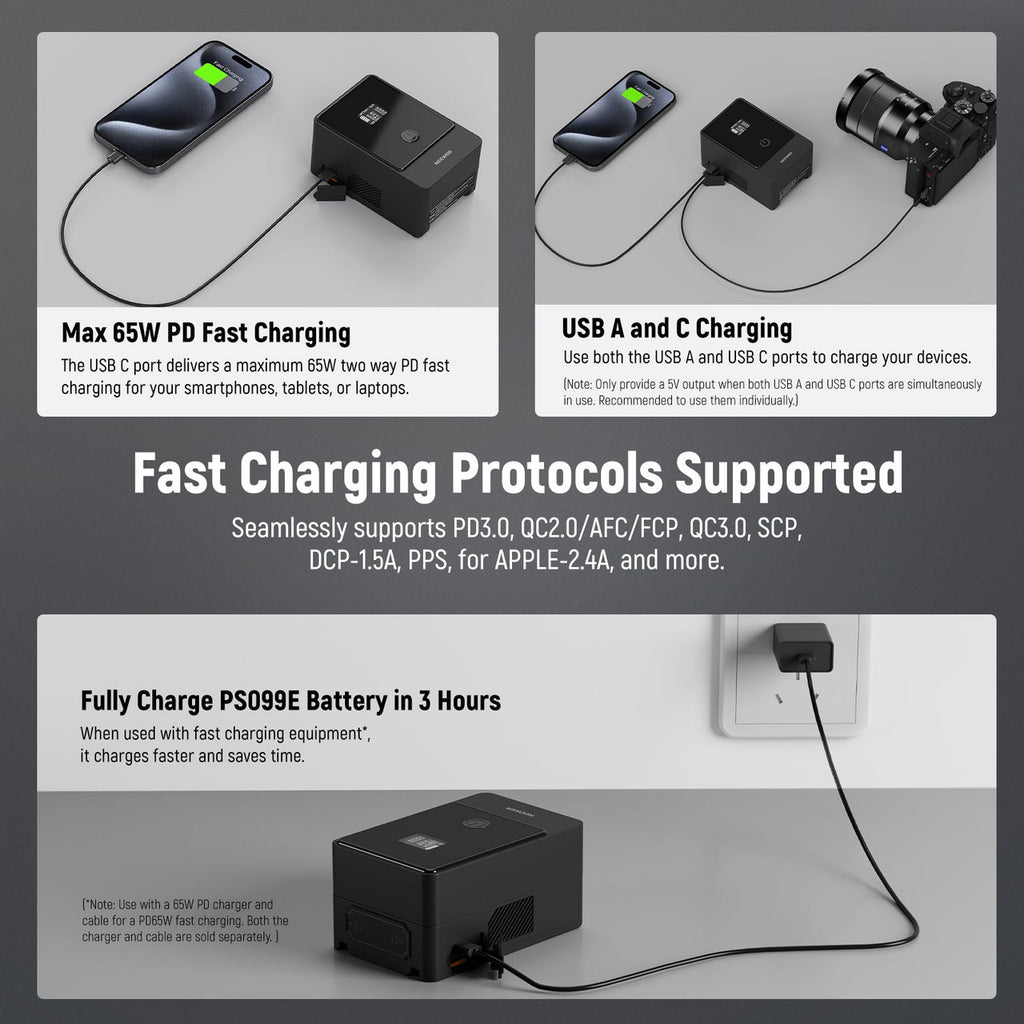 NEEWER PS099E V Mount Battery