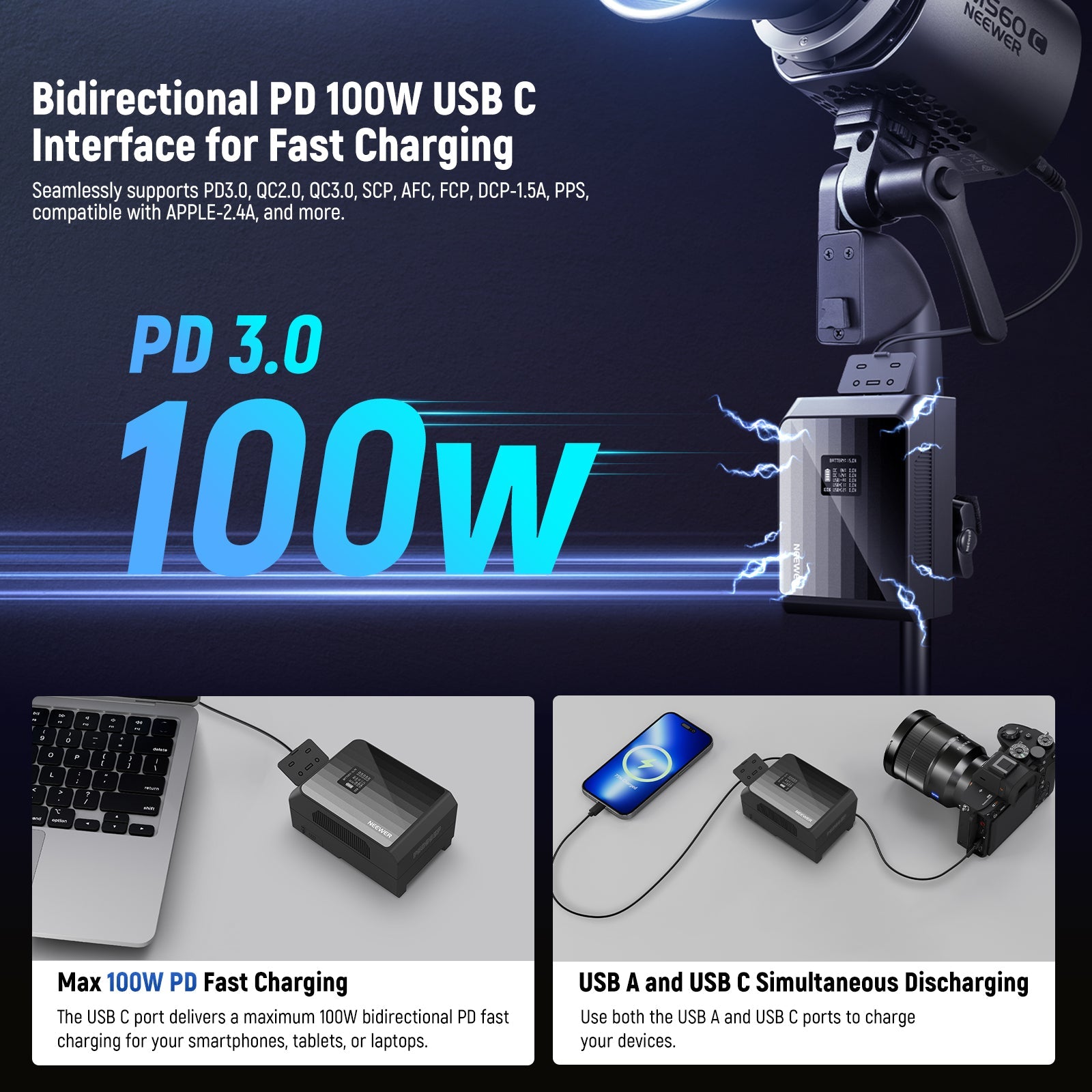 NEEWER PS099EP V Mount Battery