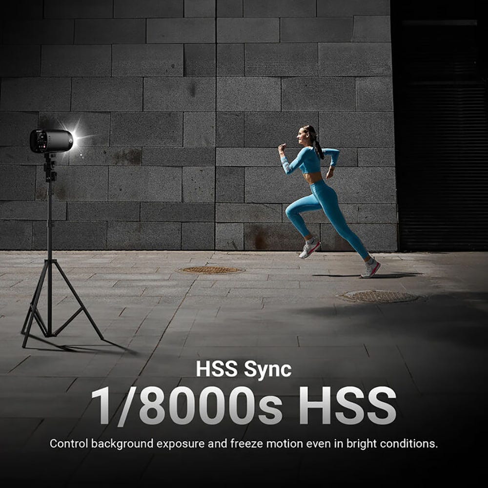 NEEWER Q120 Outdoor Studio Flash with Battery