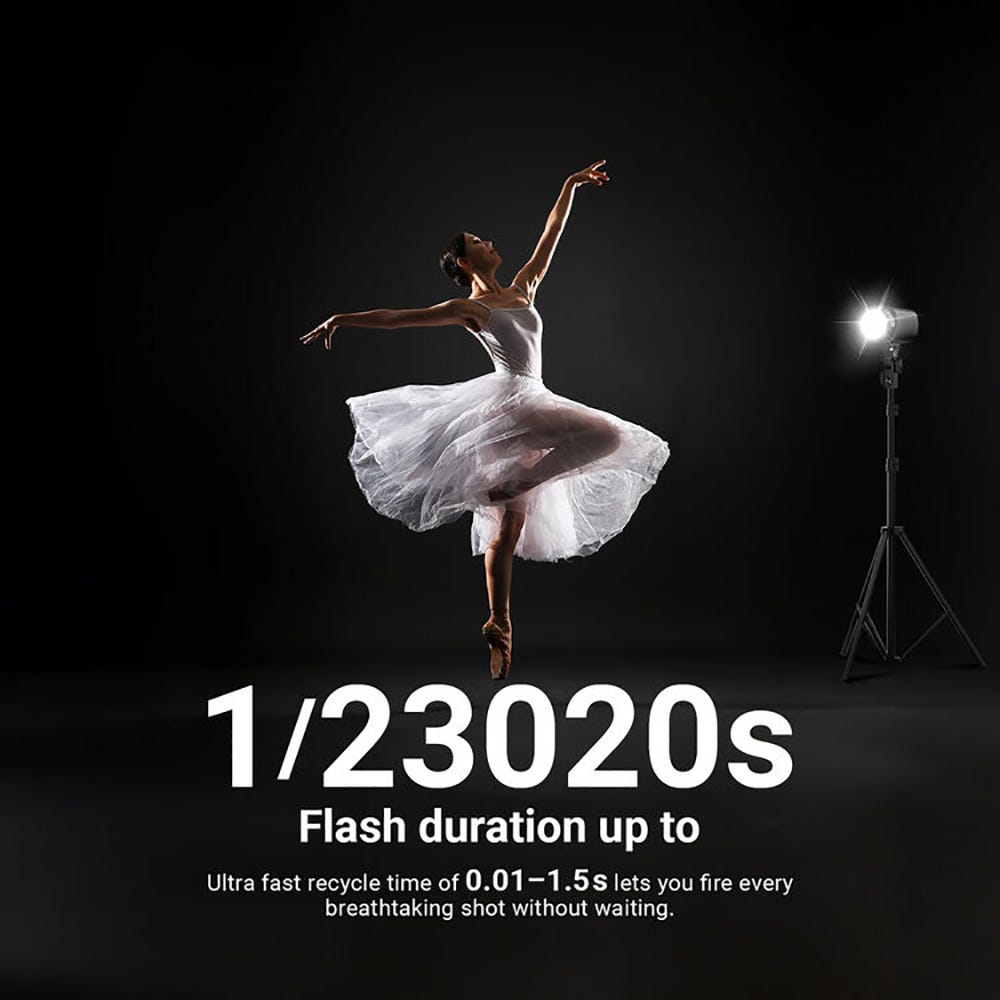 NEEWER Q120 Outdoor Studio Flash with Battery