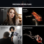 NEEWER Q300 300w 2.4g Outdoor Studio Flash Strobe with Lithium Battery