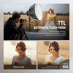 NEEWER Q4 Outdoor Studio Flash with Battery