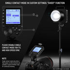 NEEWER Q4 Outdoor Studio Flash with Battery
