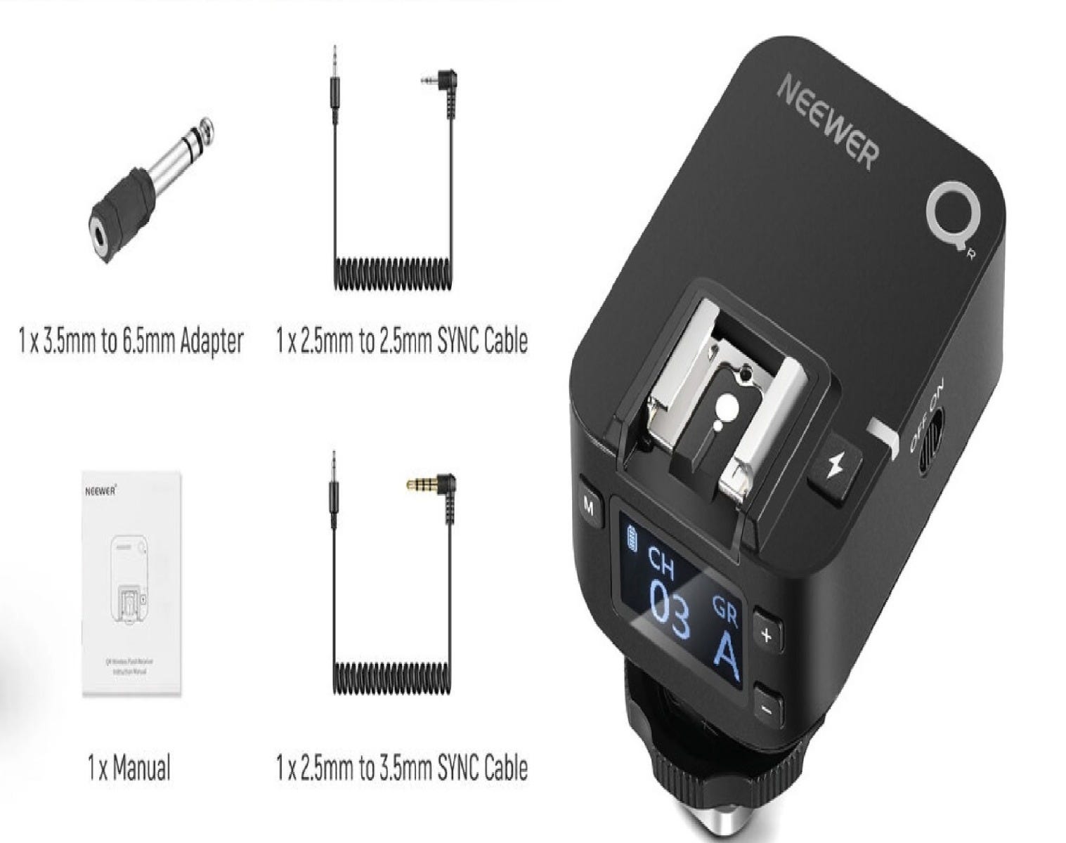 NEEWER QR Wireless Flash Receiver