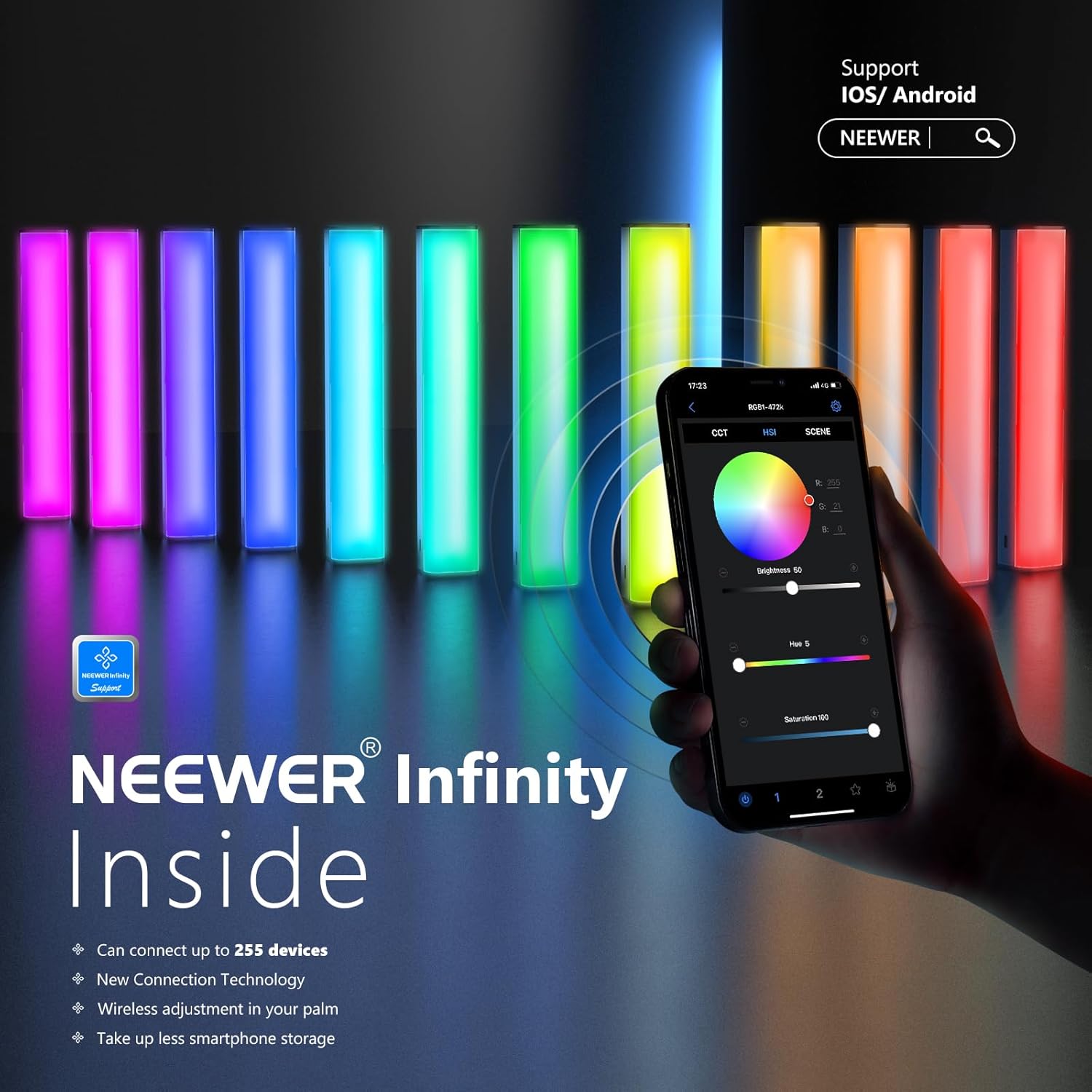 NEEWER RGB1 RGB Handheld LED Video Light