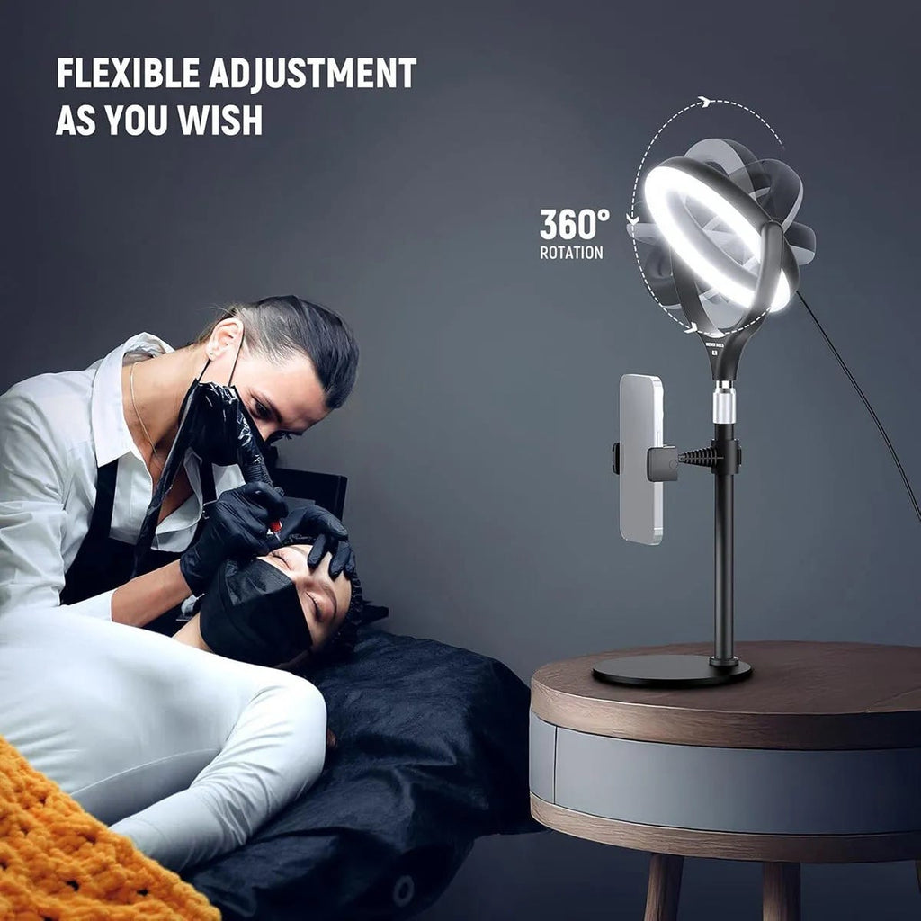 NEEWER RL7B 18cm Ring Light with Mini Stand