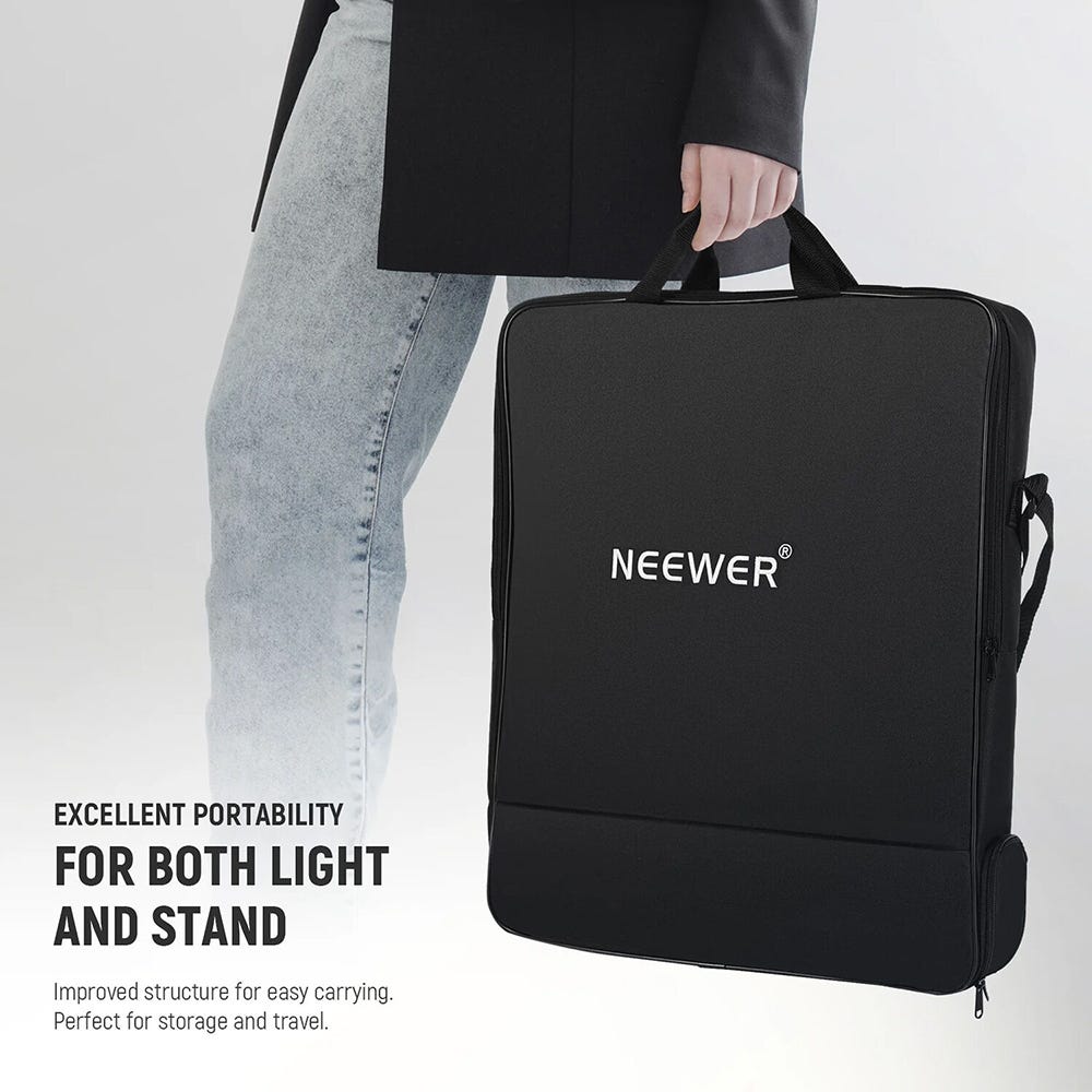 NEEWER RP18B Pro Ring Light Kit with Phone Holder and Light Stand