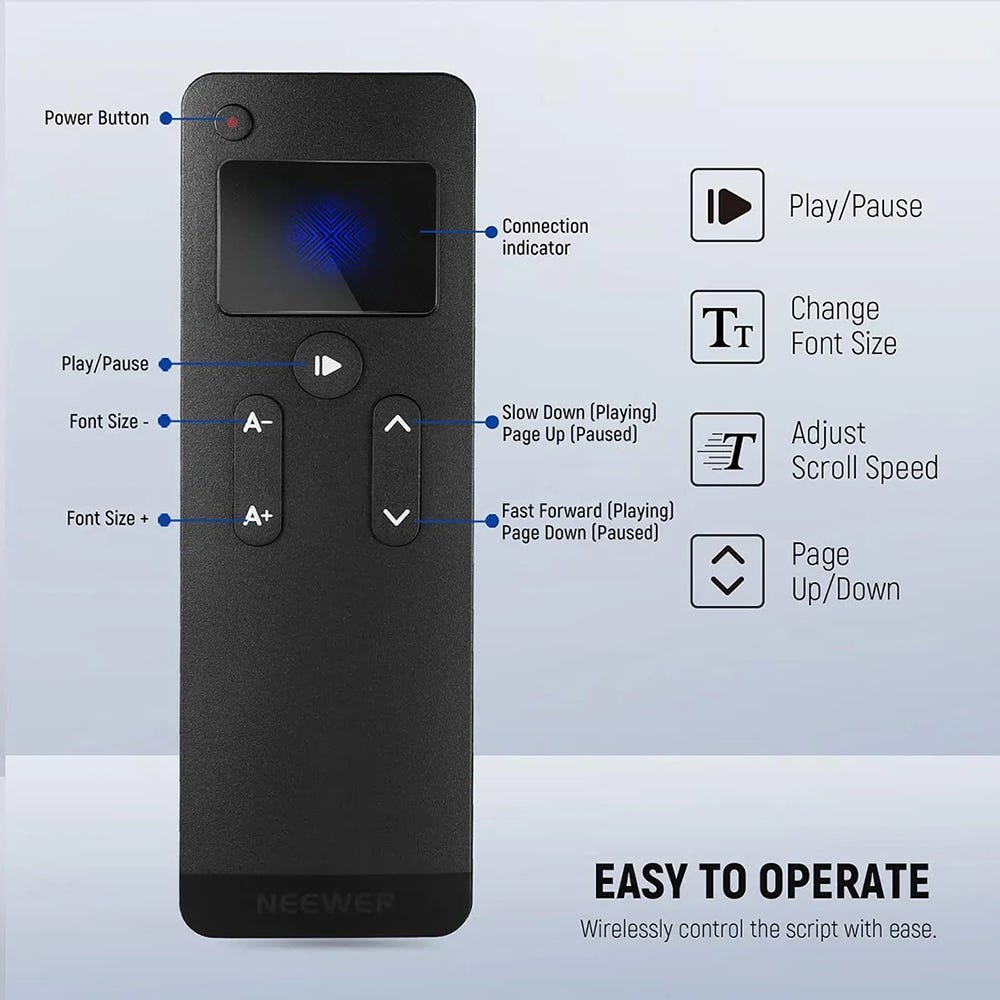 NEEWER RT113 Remote for NEEWER Teleprompter App