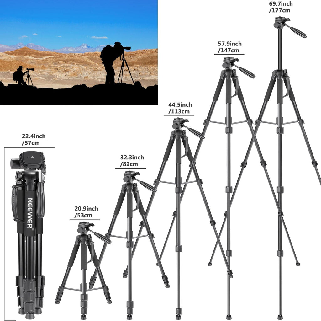 NEEWER SAB264 2-in-1 Tripod and Monopod Kit 