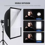 NEEWER SF6090Q 60 x 90cm Rectangular Quick Release Softbox with Honeycomb Grid
