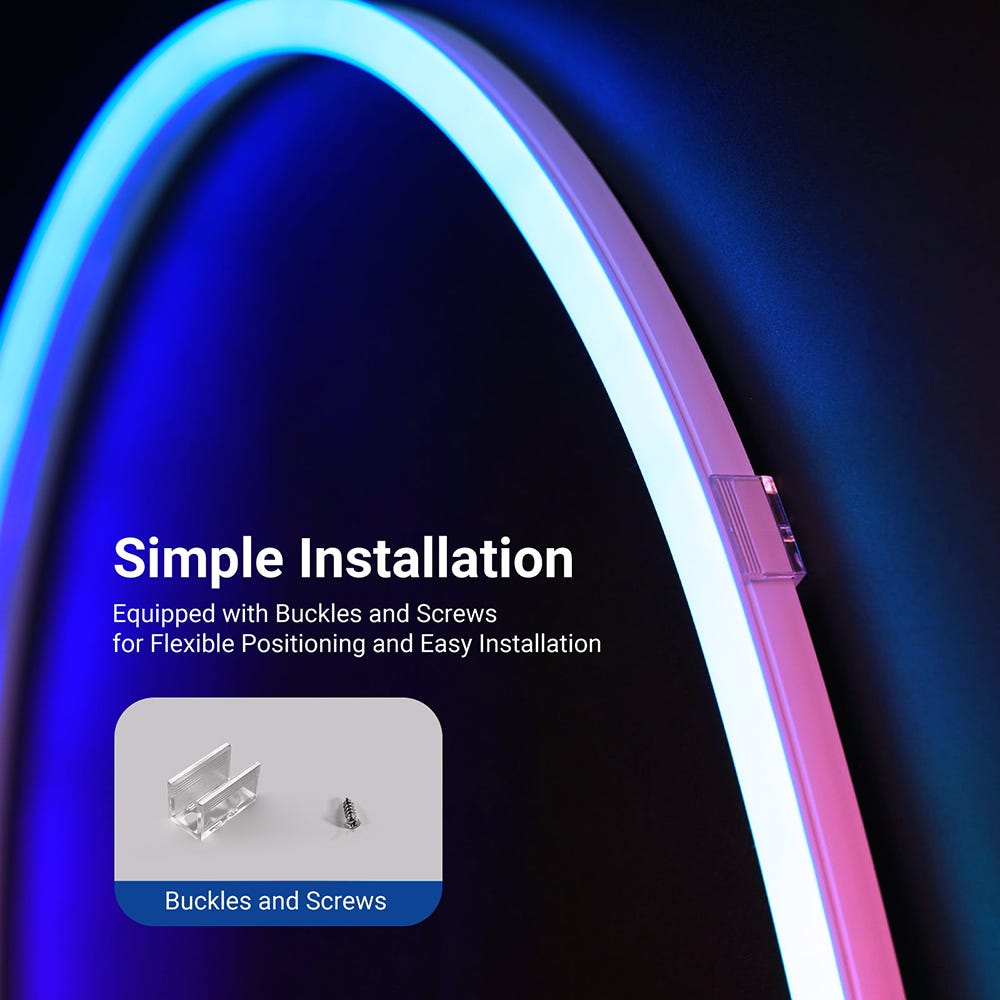 NEEWER 5m Smart RGB LED Light Rope