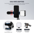NEEWER SP-04 Phone Tripod Mount with Cold Shoe