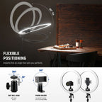 NEEWER SRP18C Ultra-Slim RGB Ring Light