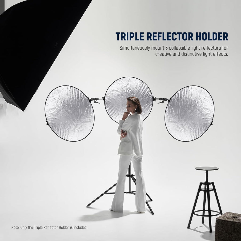 NEEWER ST-RF3 Tri-Reflector Holder