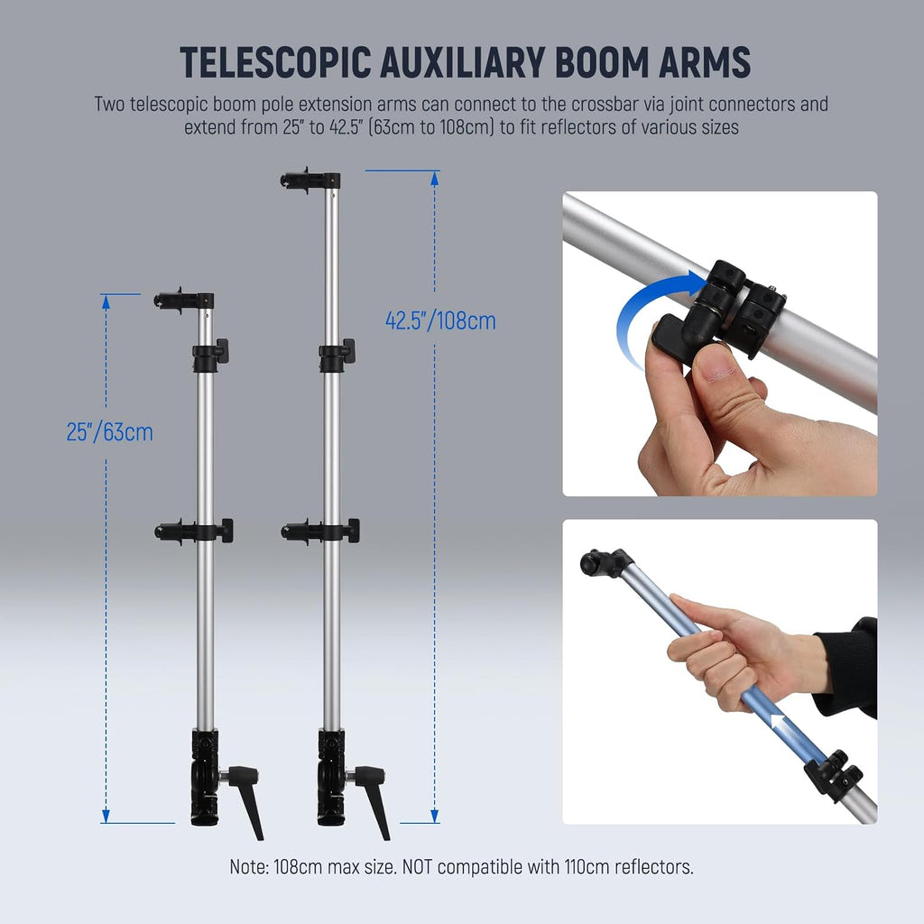 NEEWER ST-RF3 Tri-Reflector Holder