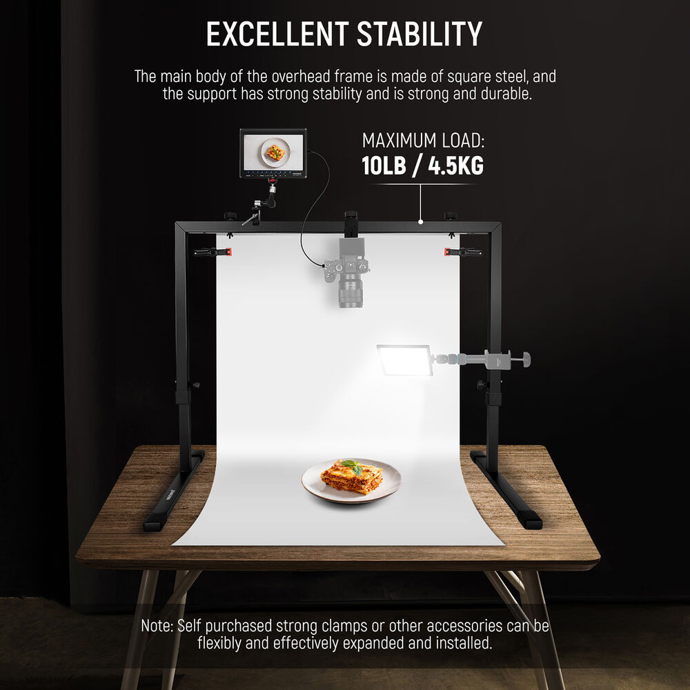 NEEWER ST100 Overhead Tabletop Mount Stand
