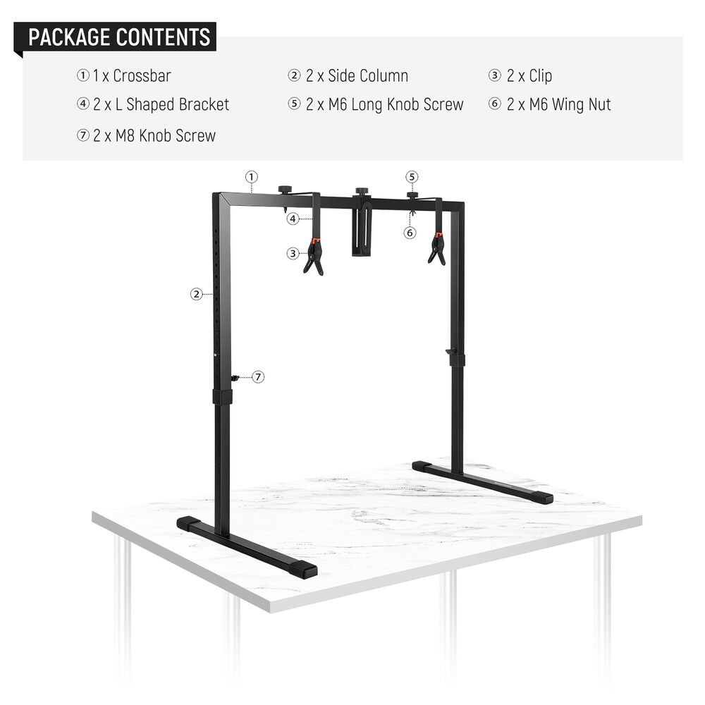 NEEWER ST100 Overhead Tabletop Mount Stand