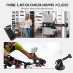 NEEWER ST83 Super Clamp with 3" Dual Ballhead Magic Arm 