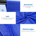 NEEWER Studio Backdrop Blue - 1.8x2.8m