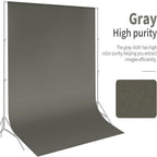 NEEWER Studio Backdrop Grey - 1.8x2.8m