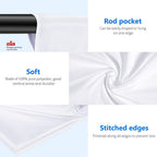 NEEWER Studio Backdrop White - 1.8x2.8m
