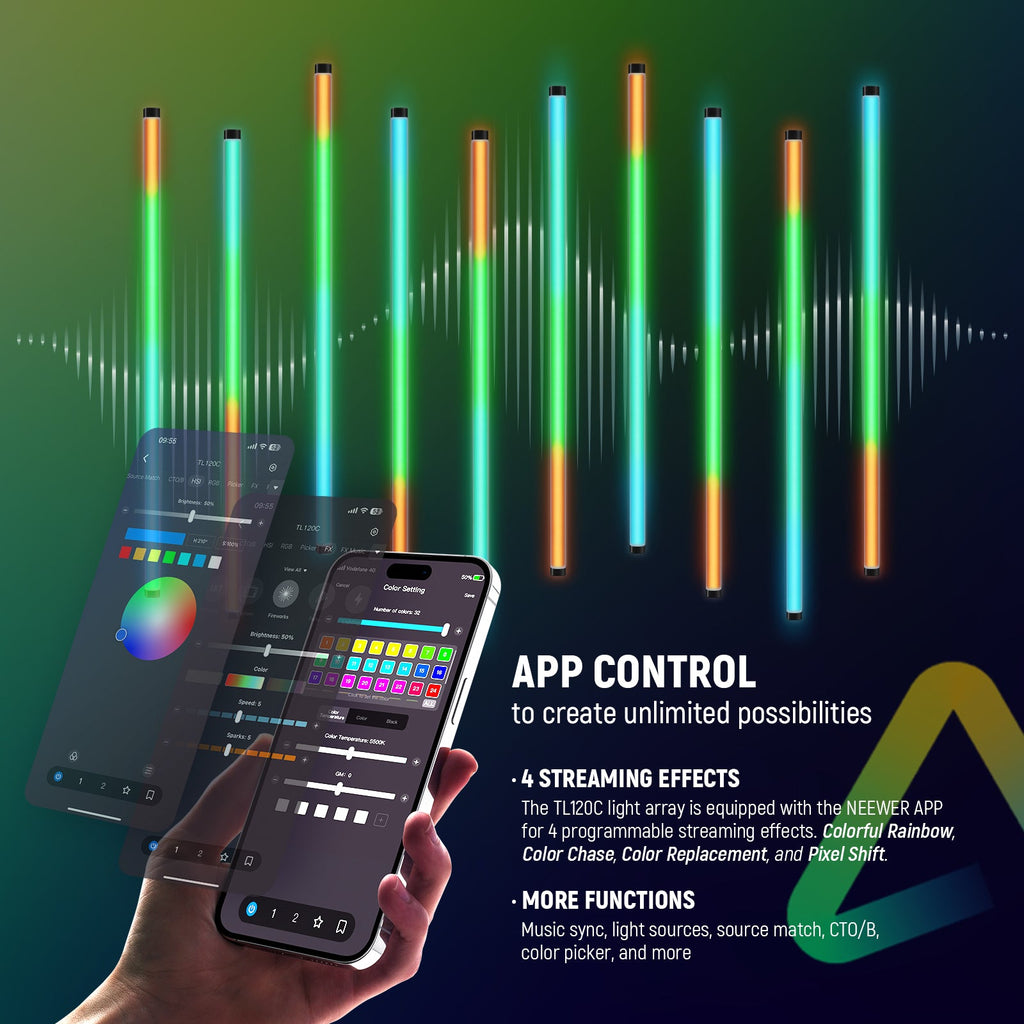 NEEWER TL120C RGB Stick Light