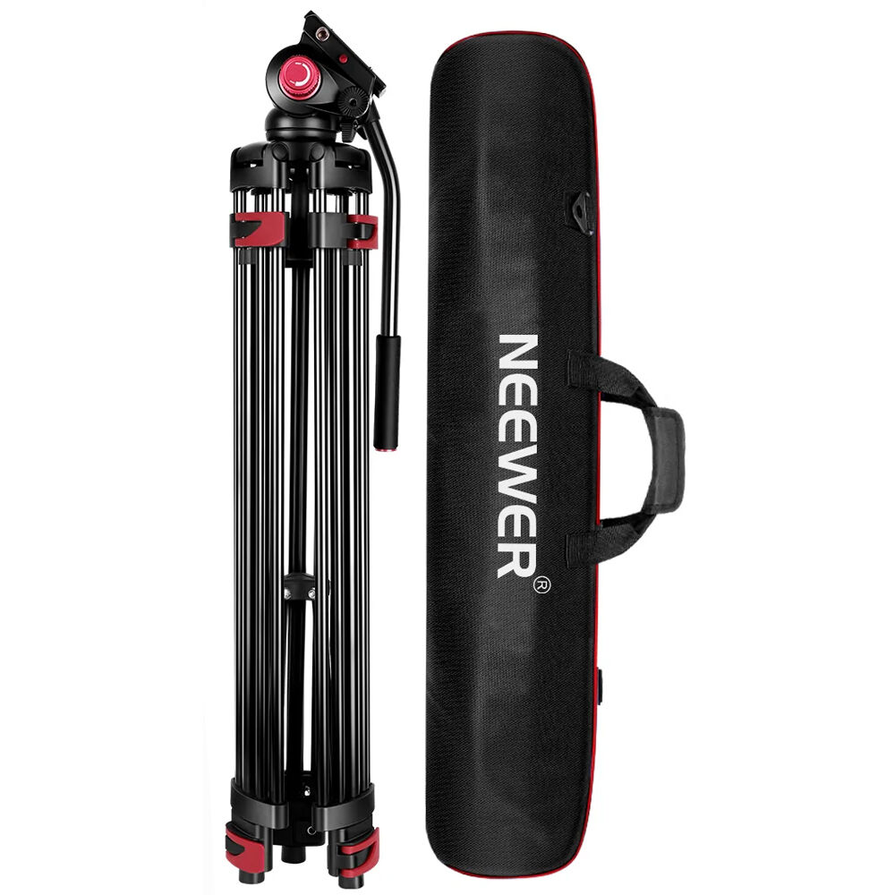 NEEWER TP-M200 200cm Heavy Duty Video Tripod with Fluid Head