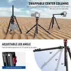 NEEWER TP16 1.8m Aluminium Tripod with Adjustable Center Column