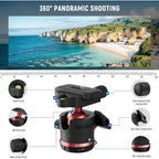 NEEWER TP16 1.8m Aluminium Tripod with Adjustable Center Column