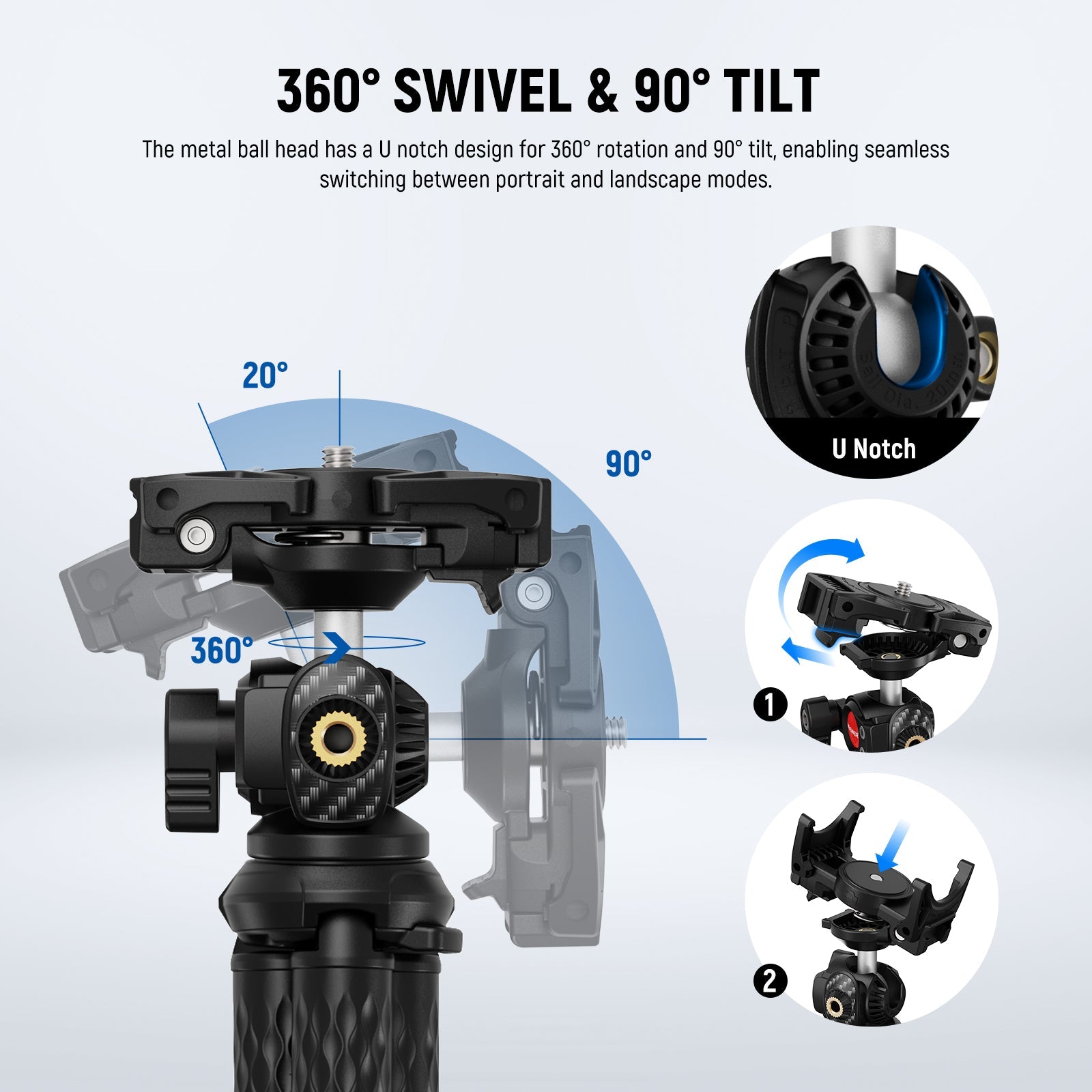 NEEWER TP34 Flexible Tripod