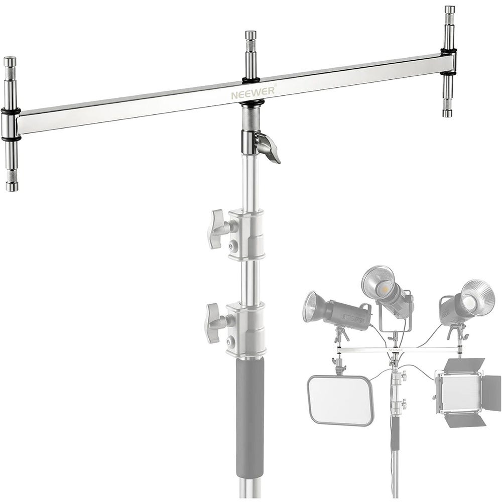 NEEWER UA005 Triple Header Boom Arm