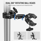 NEEWER UA036 Double Super Clamp with Magic Arm