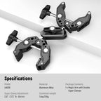 NEEWER UA036 Double Super Clamp with Magic Arm