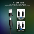 NEEWER UM02 RGB USB-C Microphone for Gaming