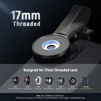 NEEWER Universal Phone Clamp with 17mm Thread