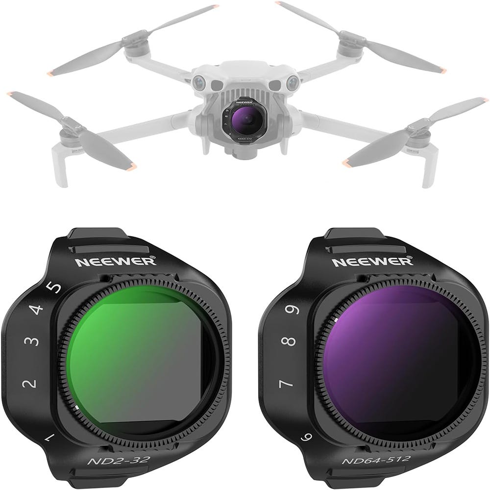 NEEWER Variable ND Filter for DJI Mini 5 Pro - 2 Pack